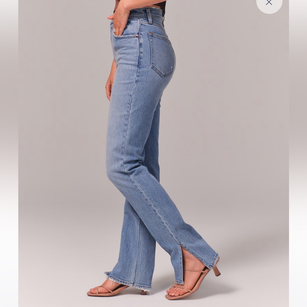 90s Ultra High Rise Straight Jeans